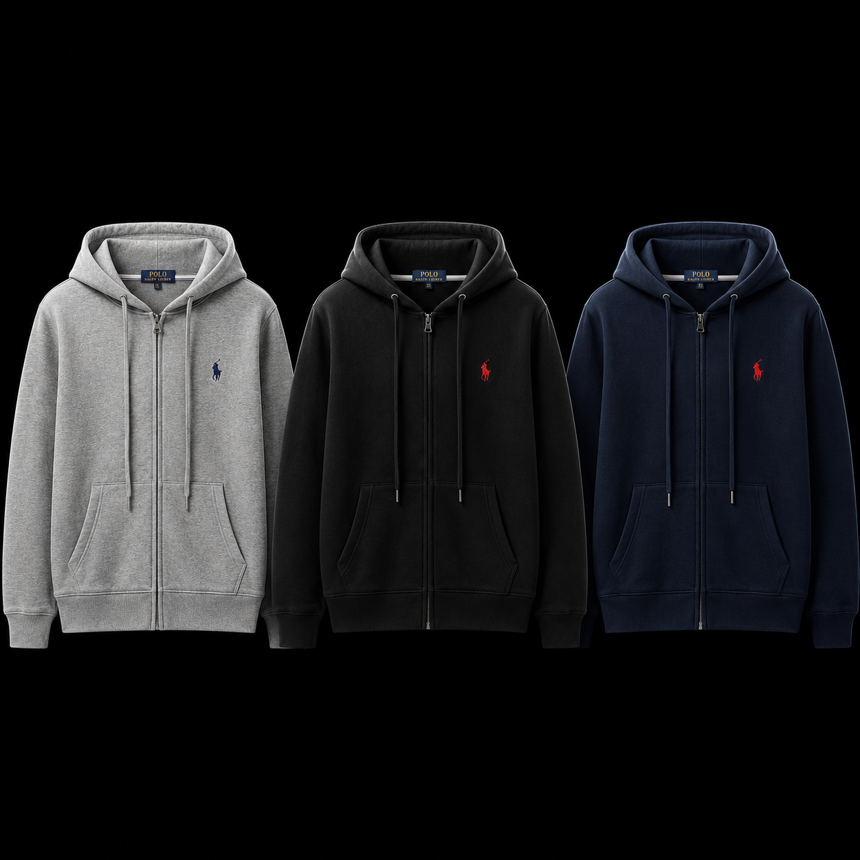 RLPH LREN Zip-Up Hoodie